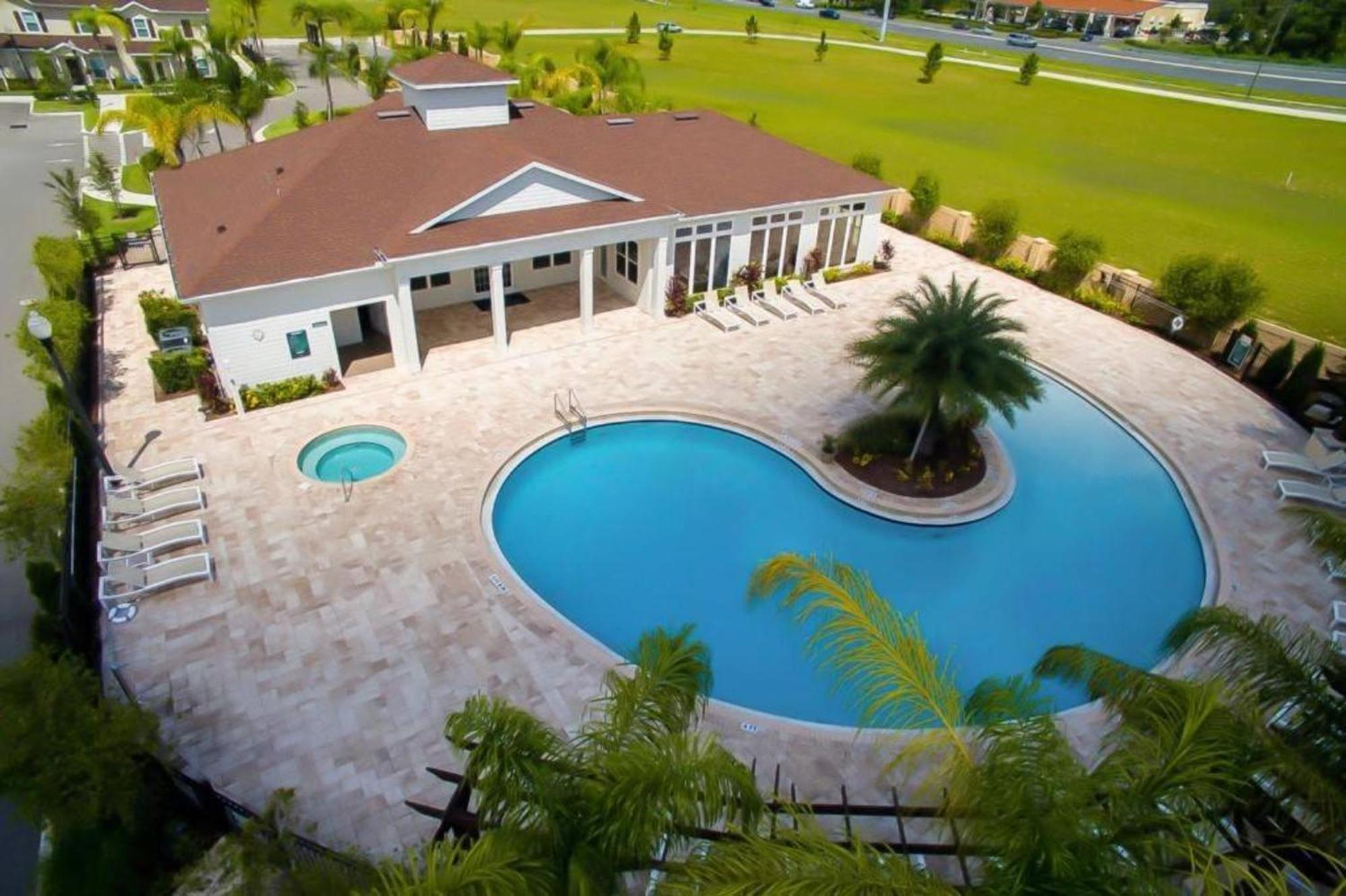 Villa 4Br Community Pool Across The Street Wl8989 Kissimmee Exterior foto